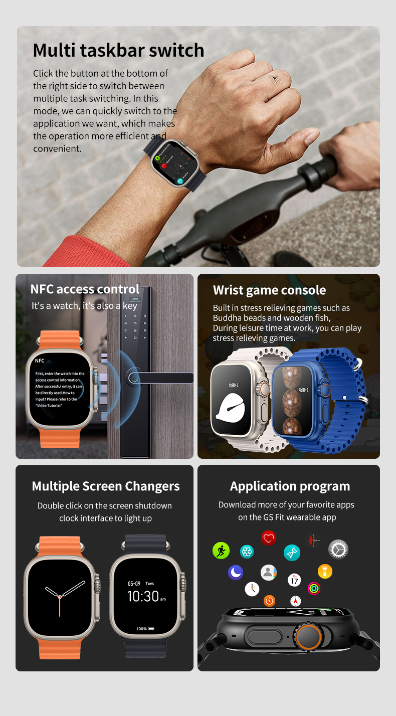 M9 Ultra Max  Smart Bracelet