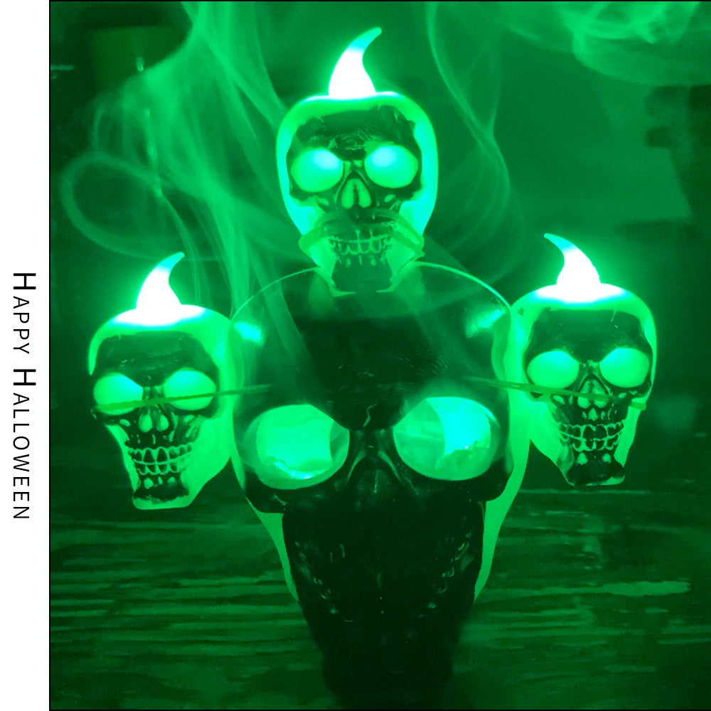 Smoke Skull Candle Lamp