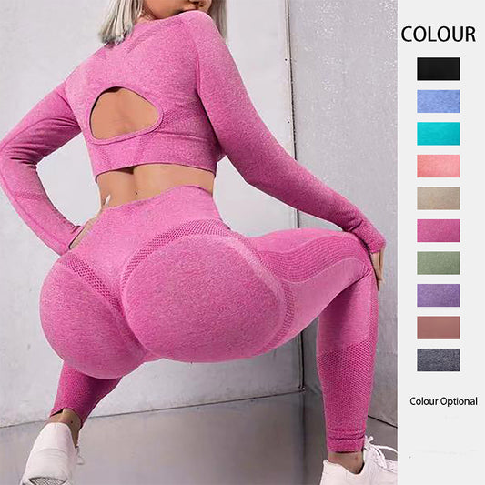 2pcs Long Sleeve Sports Suits