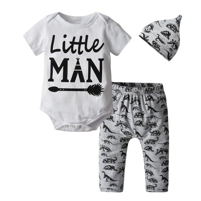 Baby Boy Cloud Pattern Clothes Set