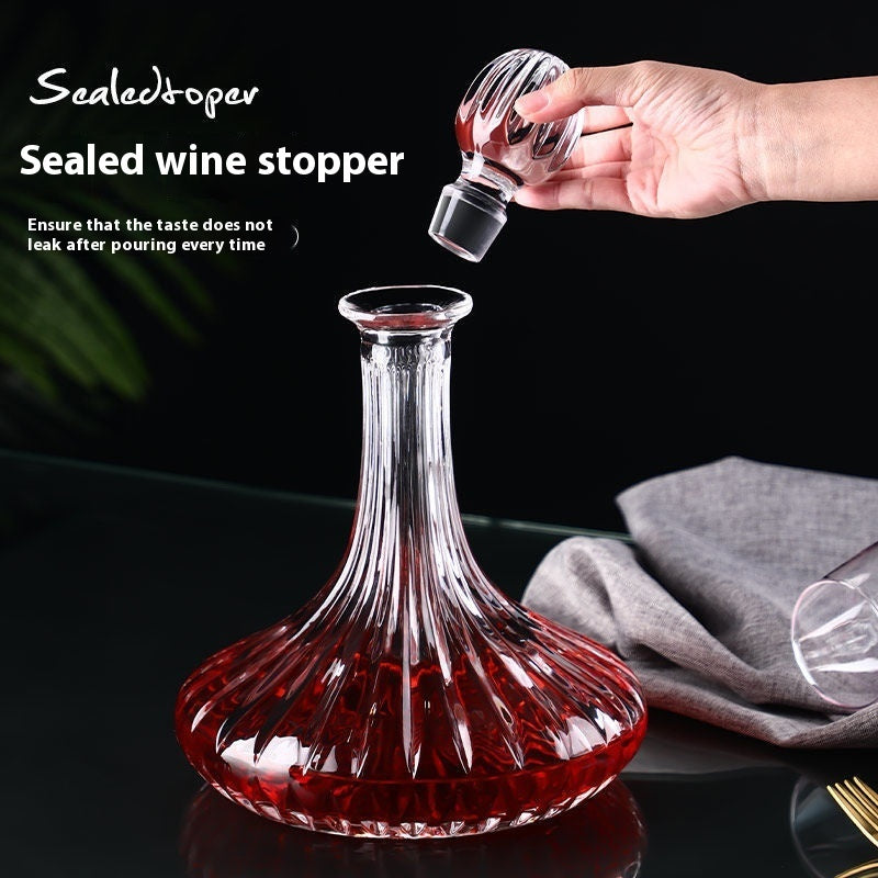 Home Crystal Glass Red Wine Wine Decanter Gift Box