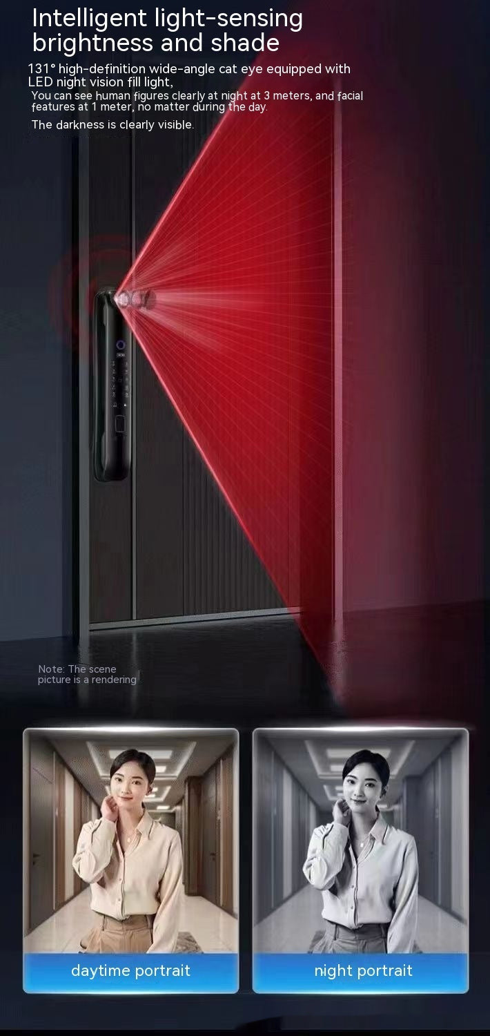 Automatic Fingerprint Lock Anti-theft Door