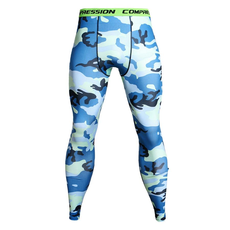 Mens Camo Compression Pants Fit wear Jogging Leggings