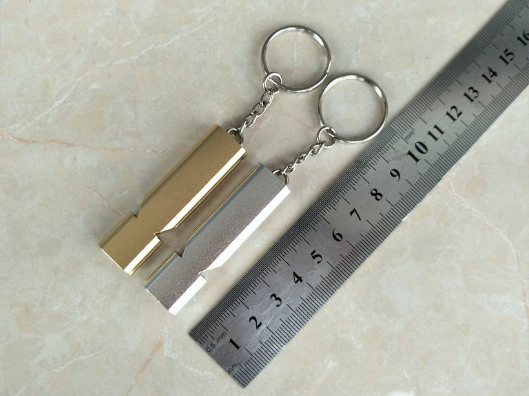 Outdoor survival whistle