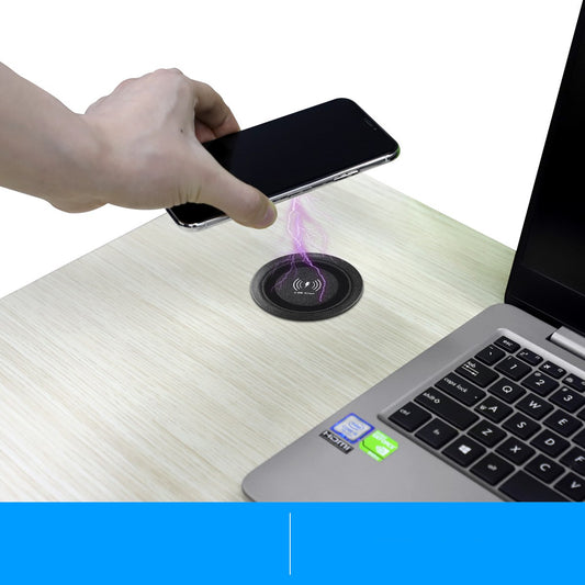 Dual USB desktop wireless charger