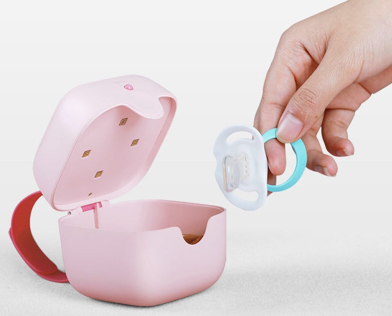 Baby pacifier disinfection case