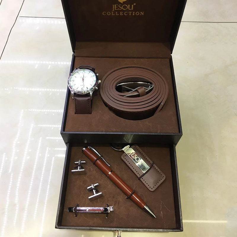 Gift box for men with three layer