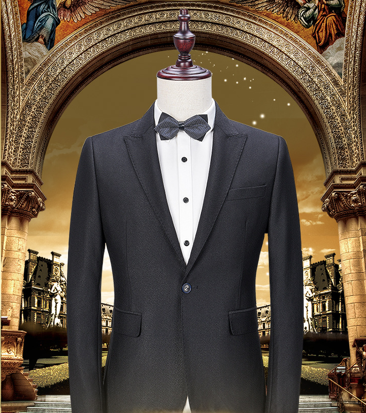 Three-pieces suit jacket men