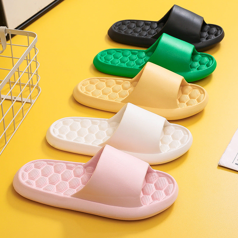 Summer Slippers Foot Massage Design Shoes Women Bathroom Slippers