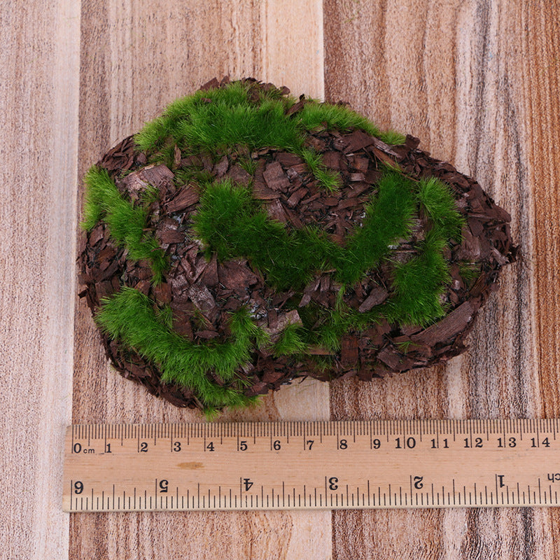 Artificial moss fairy garden decor model