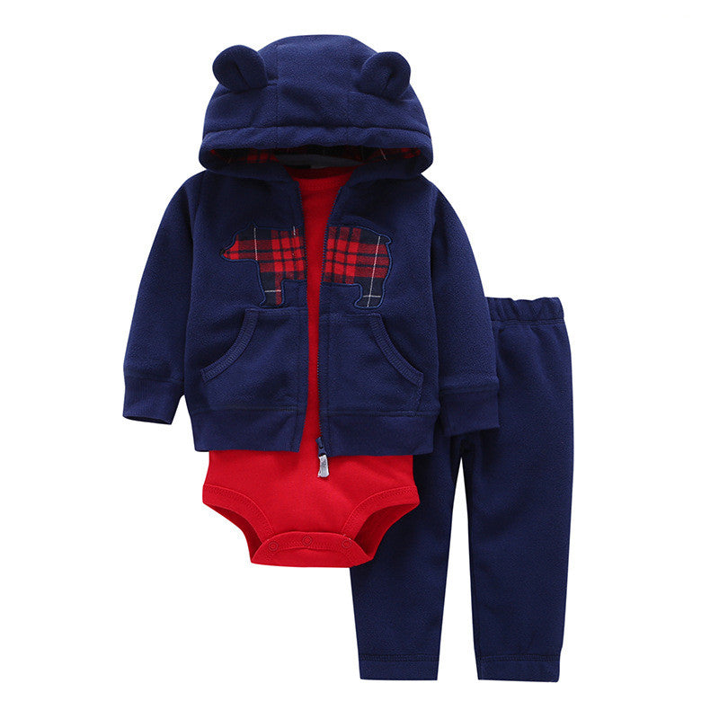 Children Spring and autumn set Baby clothes