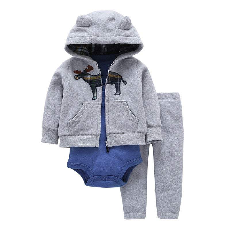 Children Spring and autumn set Baby clothes