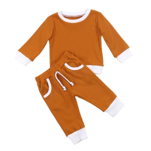 Boys and girls Clothes Tops+Pants for kids Children clothes