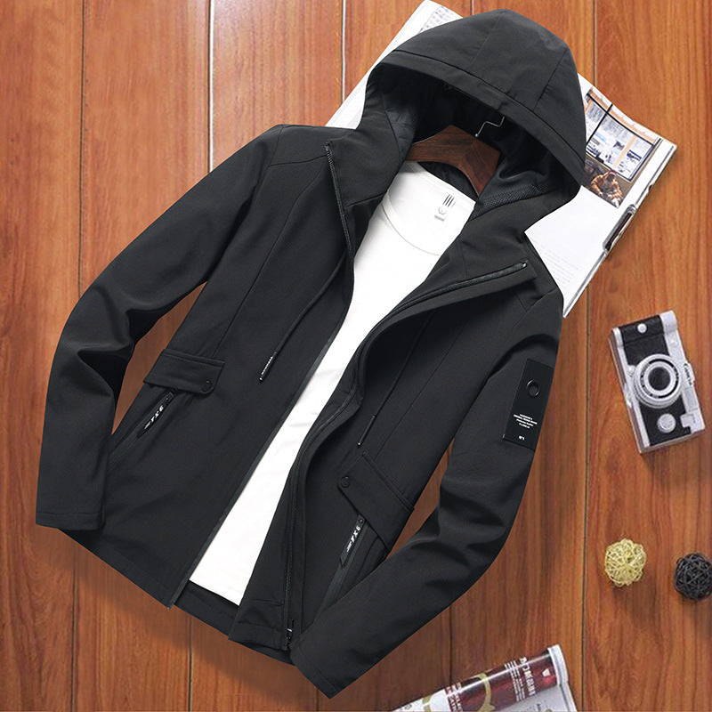 Sports Jacket Men's Hooded Jacket Winter New Style