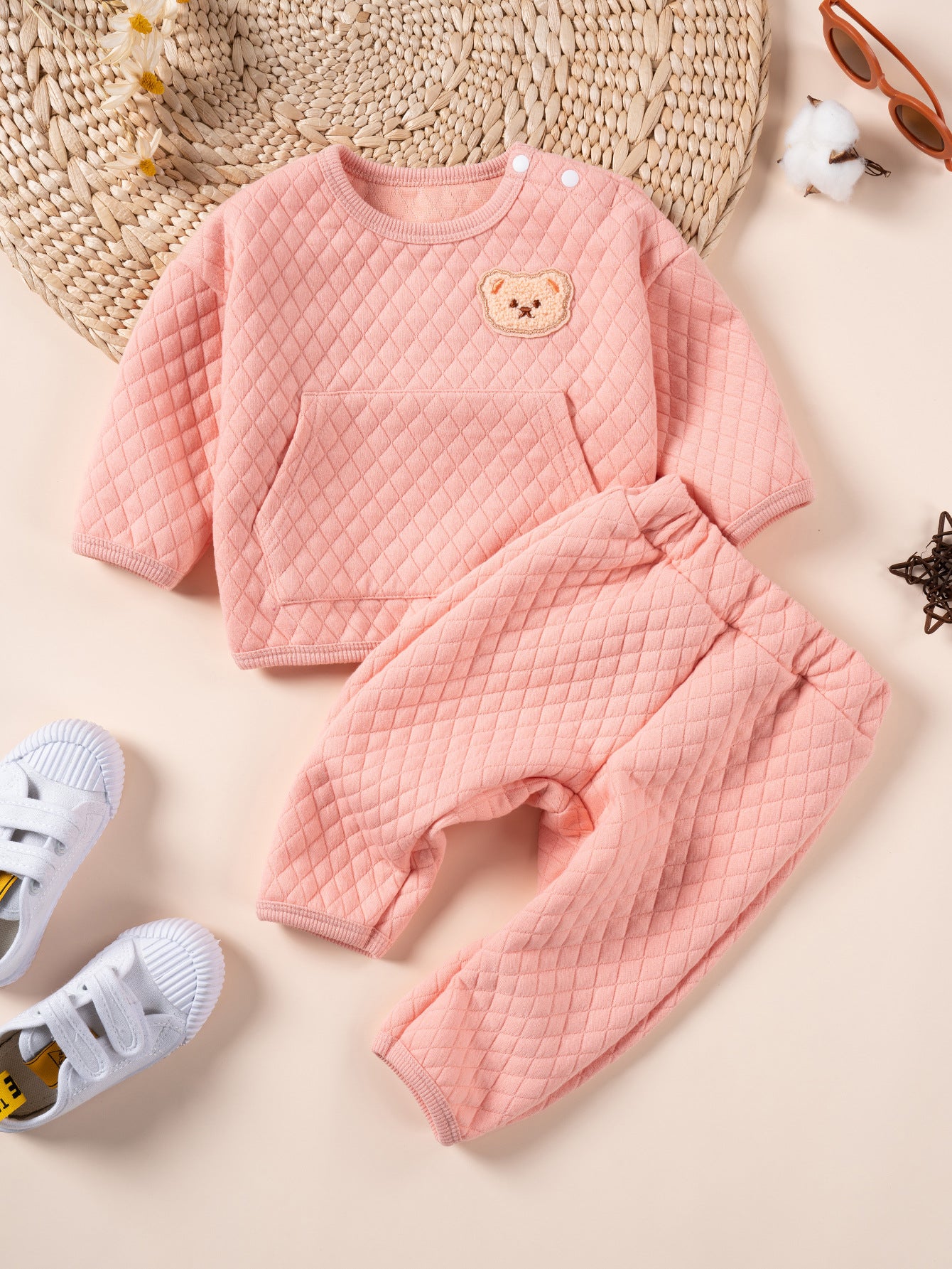 Baby Warm Suit Baby Clothes Thicken Warm