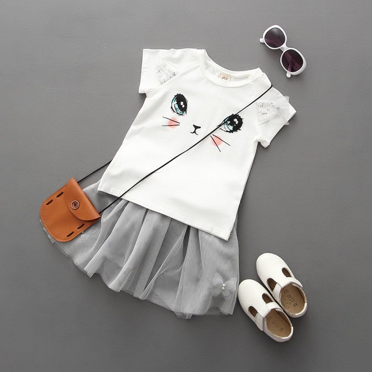 Baby Girl Cat T-Shirt