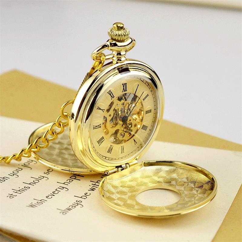 Pocket watch mechanical retro style