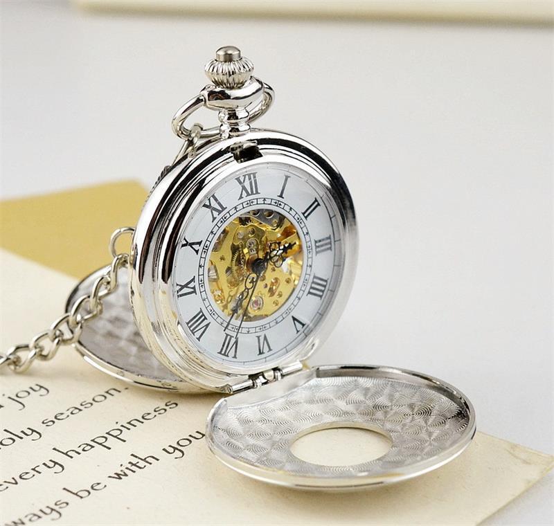 Pocket watch mechanical retro style