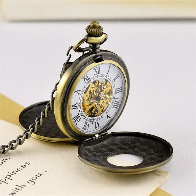 Pocket watch mechanical retro style