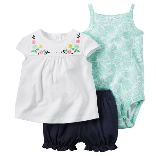 Baby Girl Summer Sleeveless Set