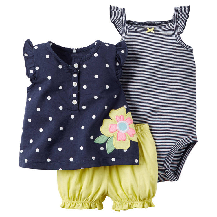 Baby Girl Summer Sleeveless Set