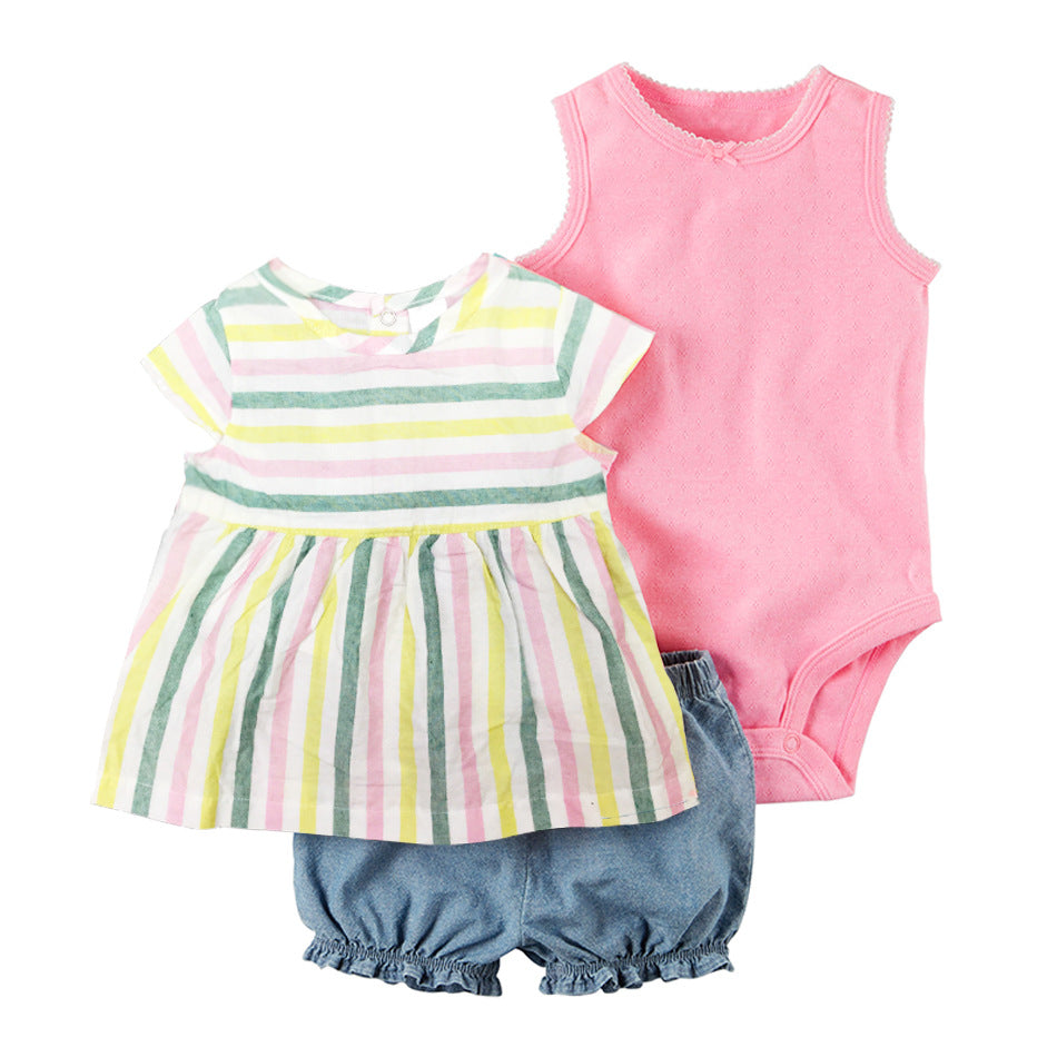 Baby Girl Summer Sleeveless Set