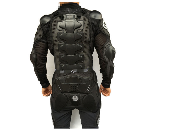 Motorcycle Riding body Armor Spine Chest Shoulder Legs Protection Gear