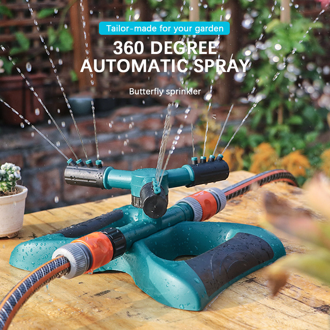 360° Automatic Garden Sprinkler