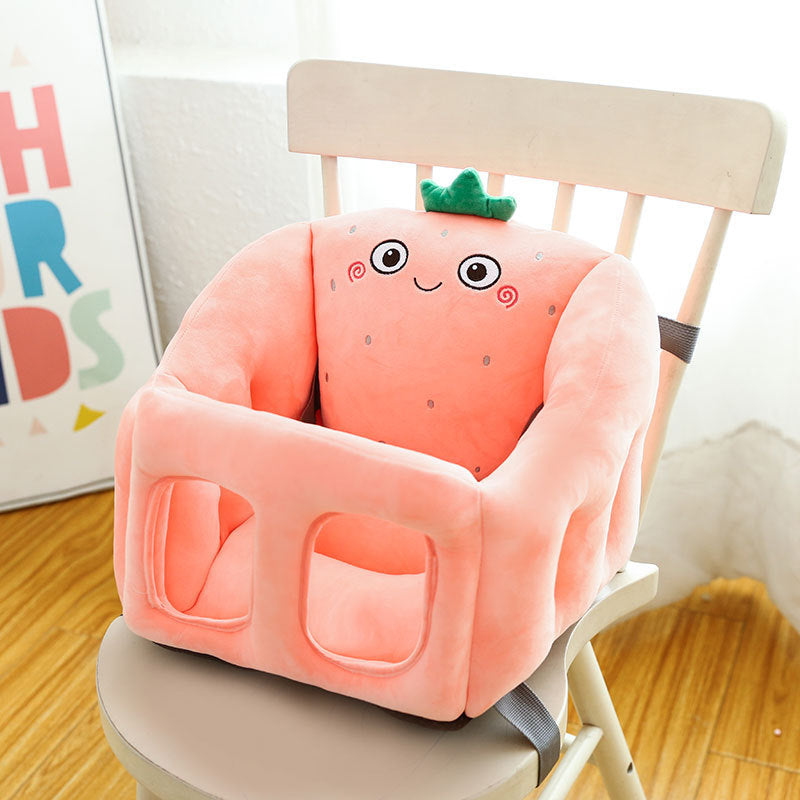 Cartoon Portable Baby Dining Chair Multifunctional Baby Car Can Be Fixed