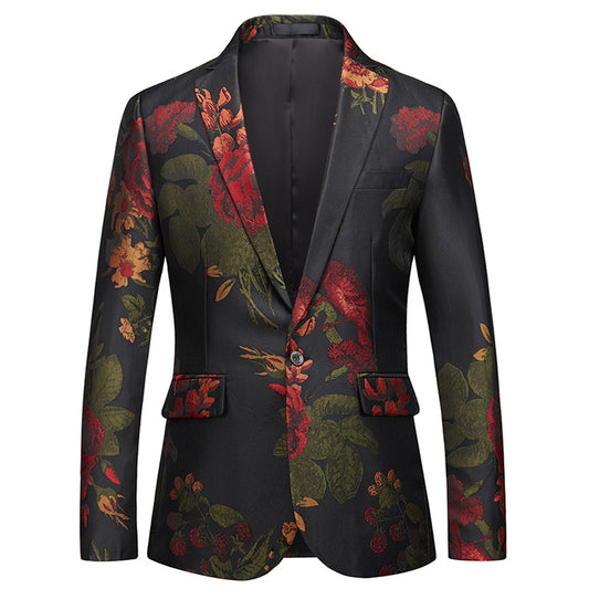 Suit Jacket Men Korean Style Slim