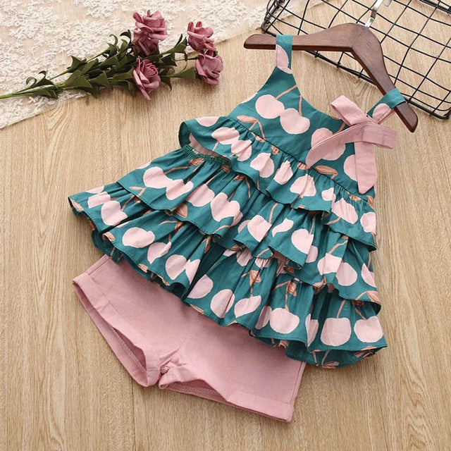 Girls Clothes Girls shirt shorts suit