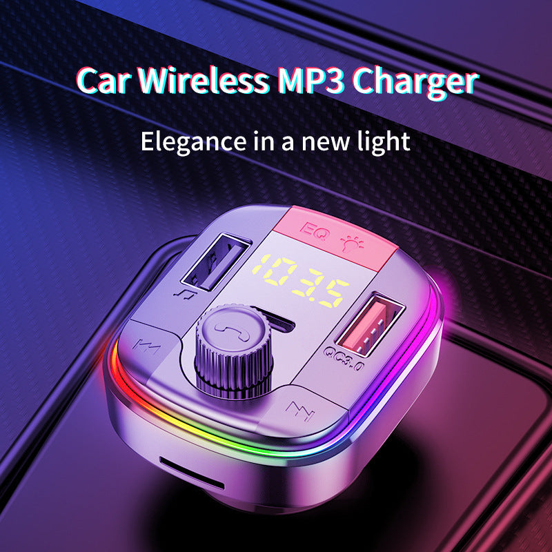 832 Car MP3 Player with Atmosphere Light