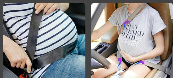 Car seat belt for pregnant women, car co-pilot special anti-stroke cover, pregnant driving