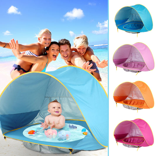 Baby Beach Tent Easy Fold Waterproof Sun Awning