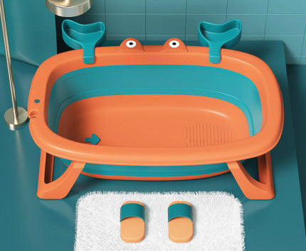 Baby bathtub foldable