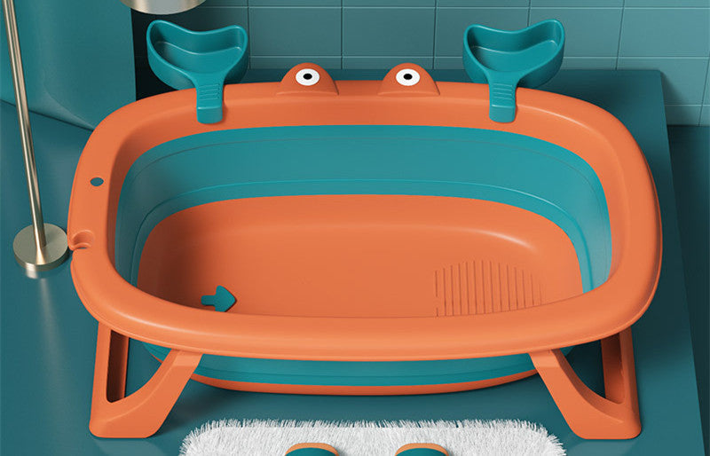 Baby bathtub foldable