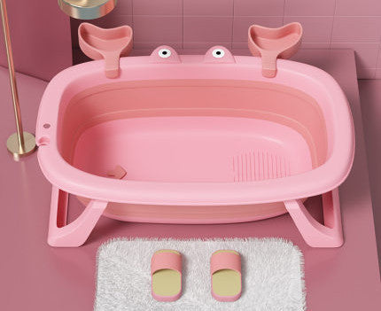 Baby bathtub foldable