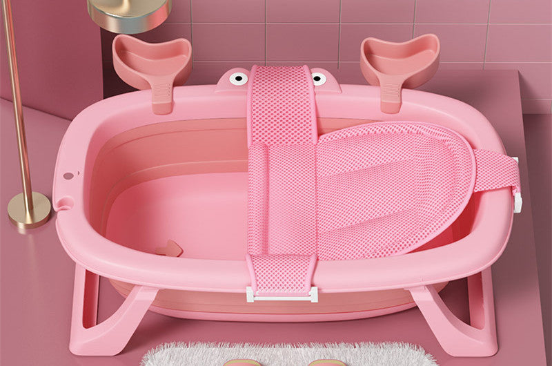 Baby bathtub foldable