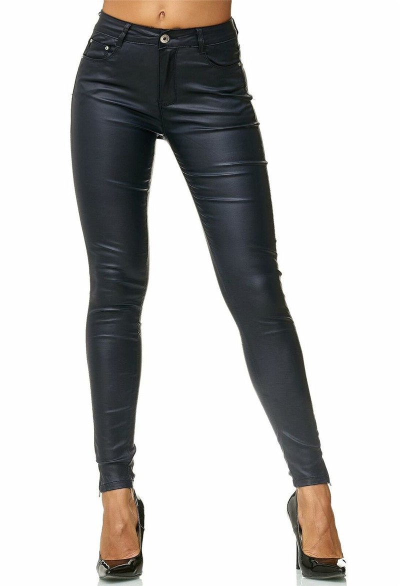 Faux Leather Pants For Women