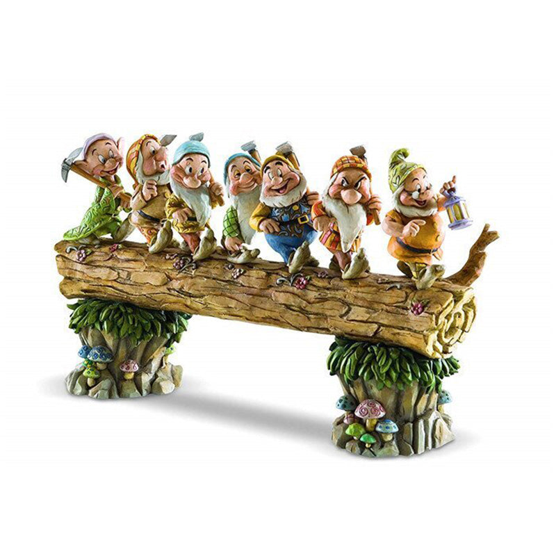 Resin Seven Dwarfs Resin Gnome Garden Decoration Garden