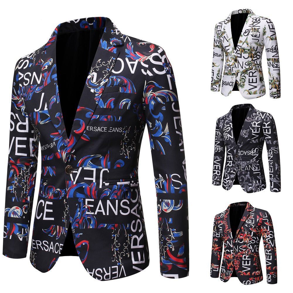 Vers jeans suit jacket for men