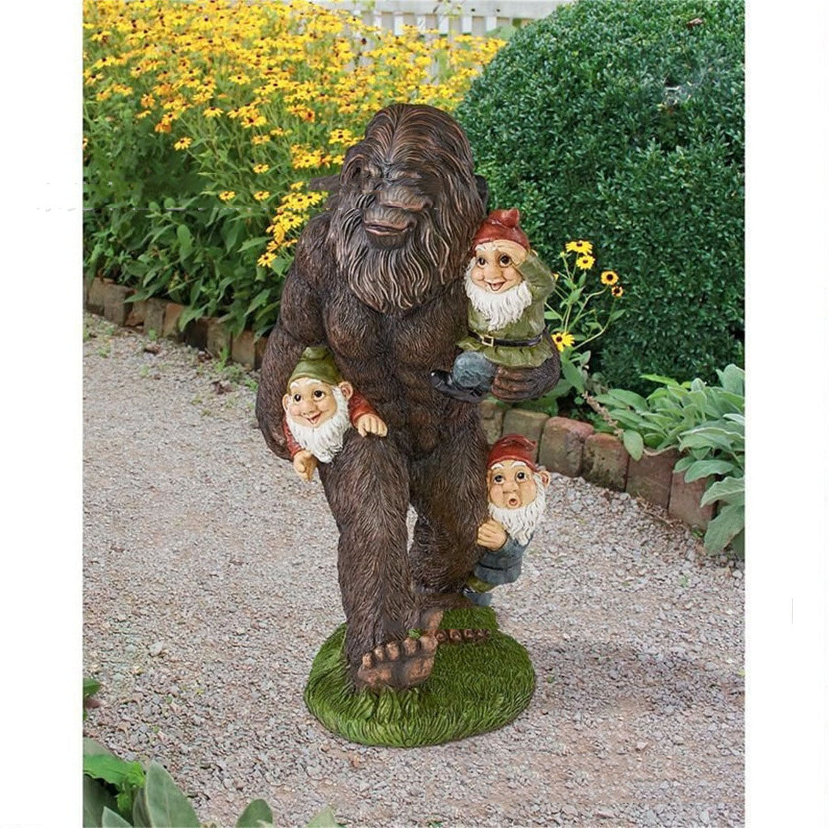 Gorilla Resin Crafts Garden Home Decoration Statue Ornaments