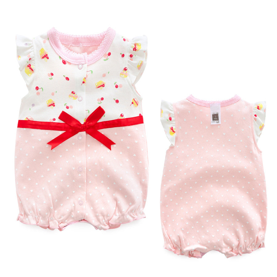 Baby Girl Romper Princess Summer