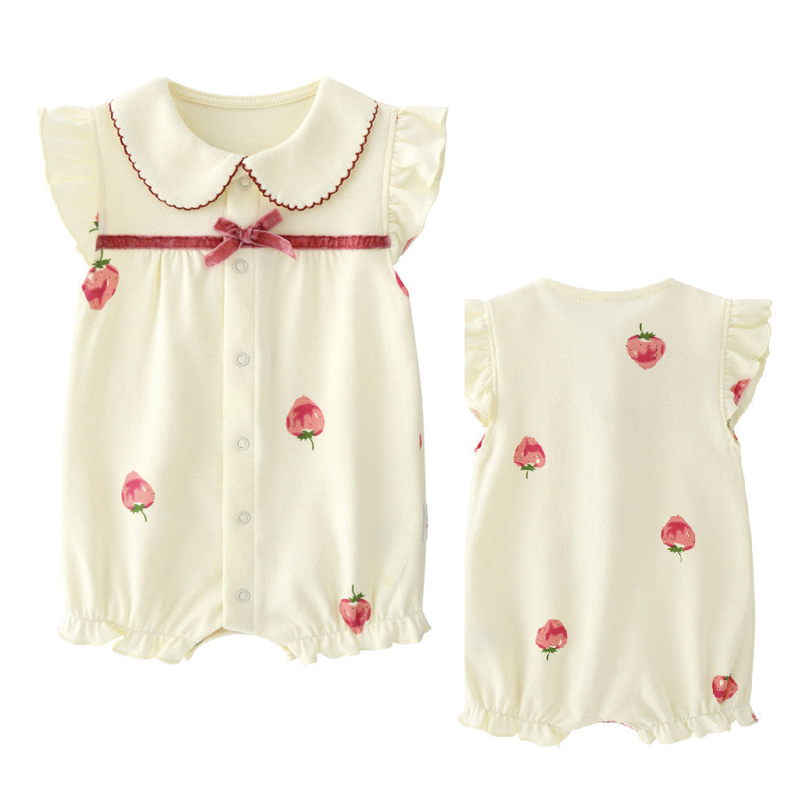 Baby Girl Romper Princess Summer