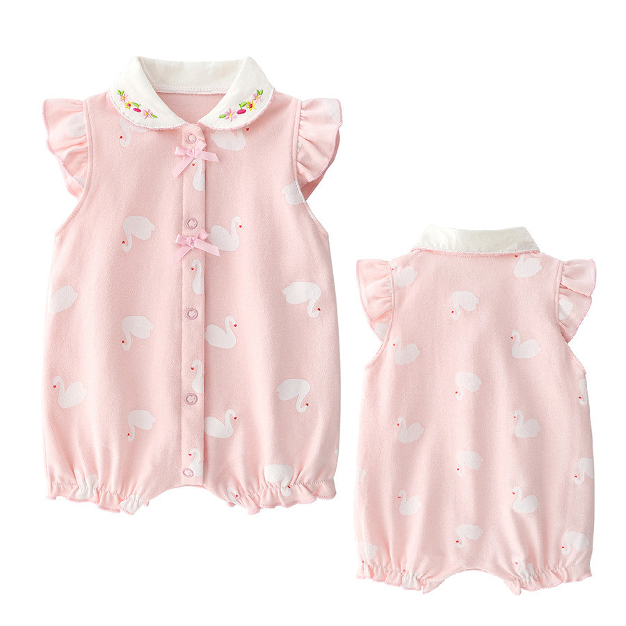 Baby Girl Romper Princess Summer