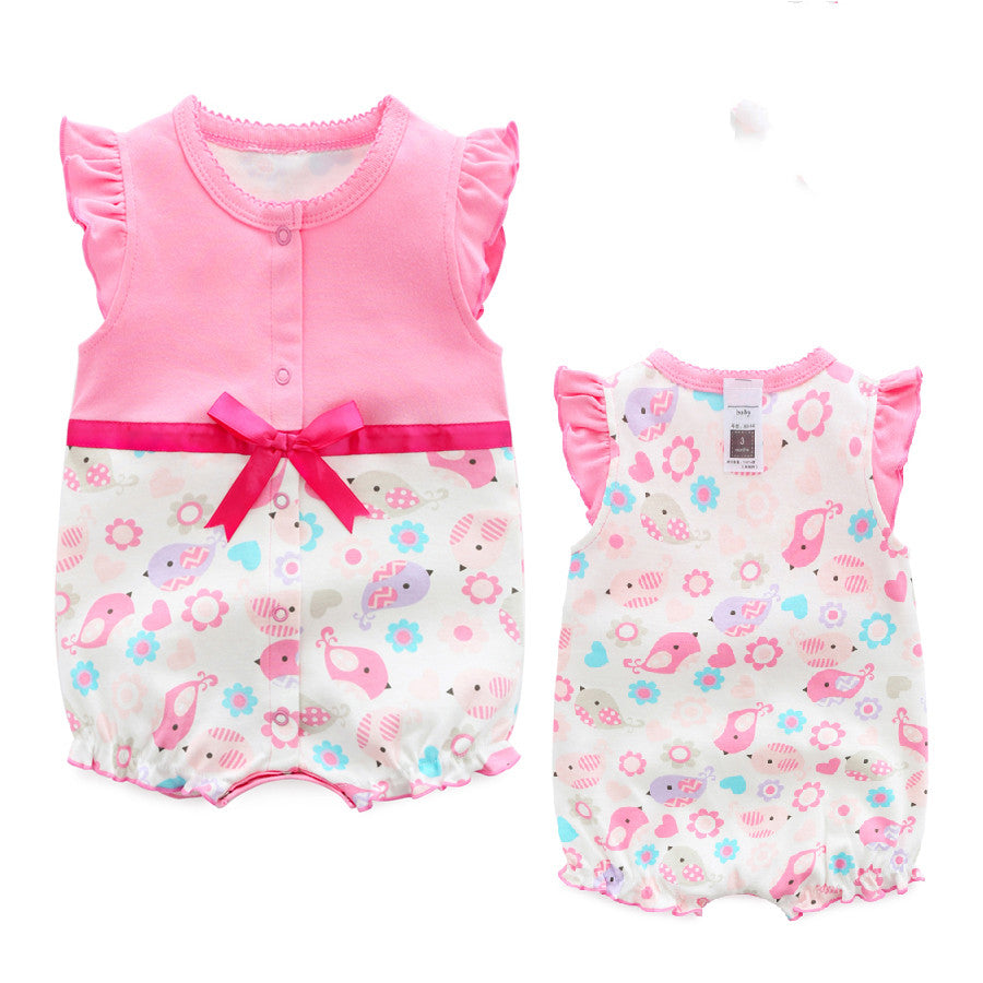 Baby Girl Romper Princess Summer