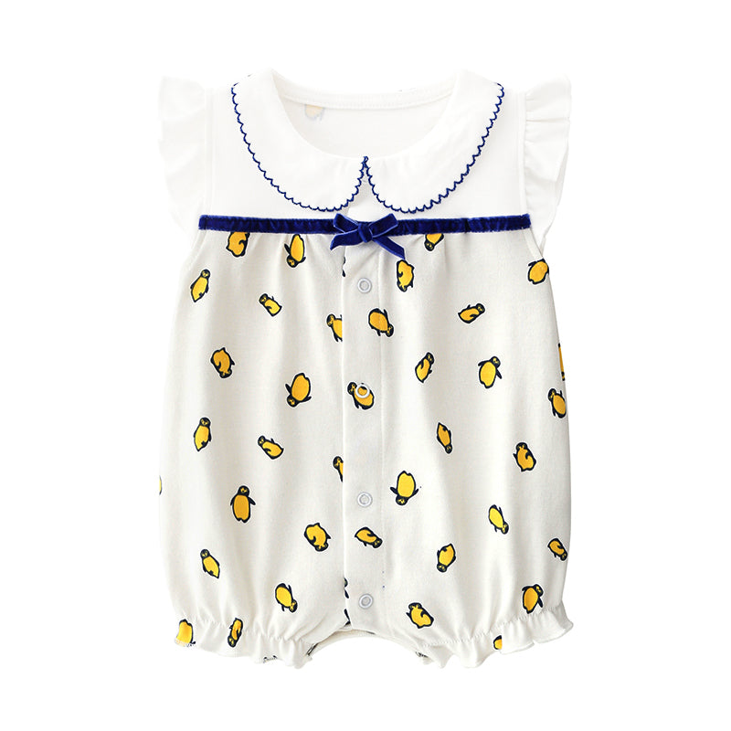 Baby Girl Romper Princess Summer