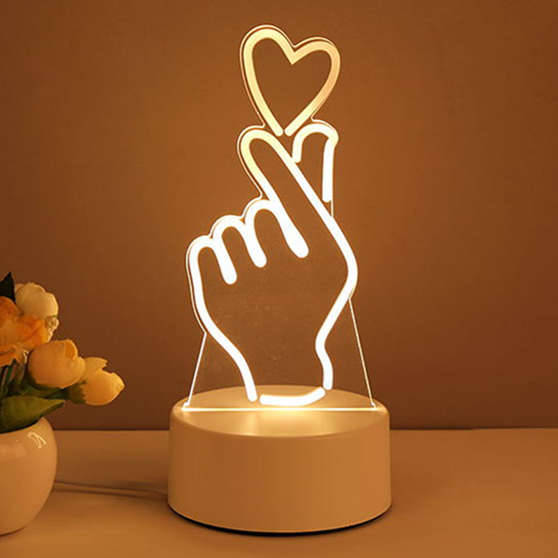 3D Acrylic USB LED Night Lights