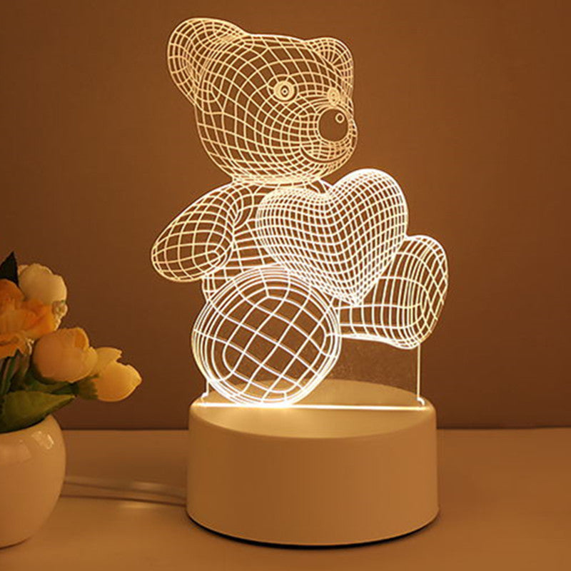 3D Acrylic USB LED Night Lights