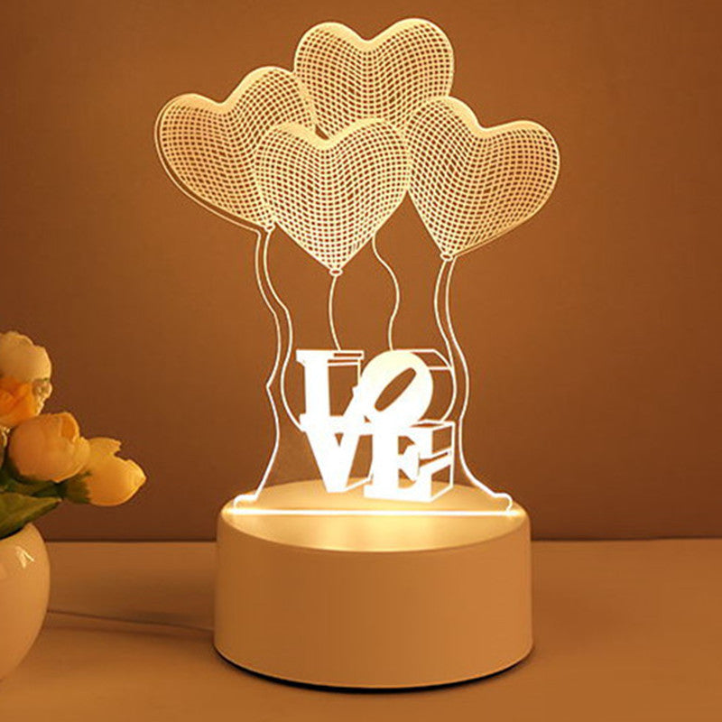 3D Acrylic USB LED Night Lights